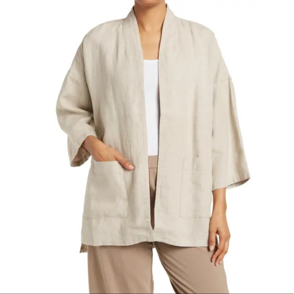 Eileen Fisher Linen Jacket